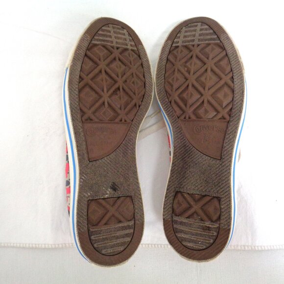 CONVERSE All Star Women's Size 12 Sheep Lamb Print Sneaker Pink White - Picture 8 of 11